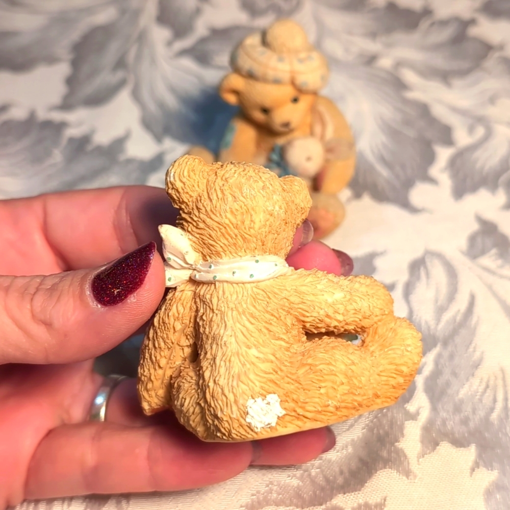 Set of 3 Bear figurines designed Priscilla Hillman - Picture 8 of 13